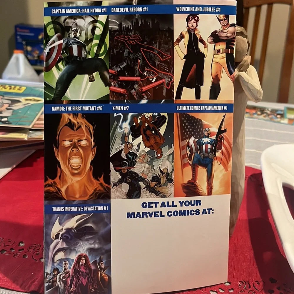 Marvel Sneak Peeks #3 VF/NM ; Marvel Captain America comic book 2011